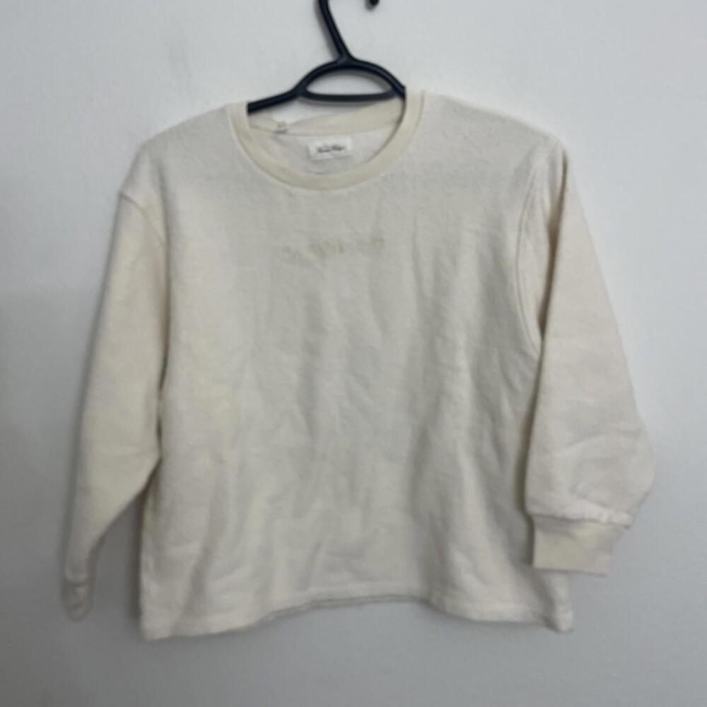 American Vintage Bobypark Sweatshirt beige size NWT - Picture 4 of 7